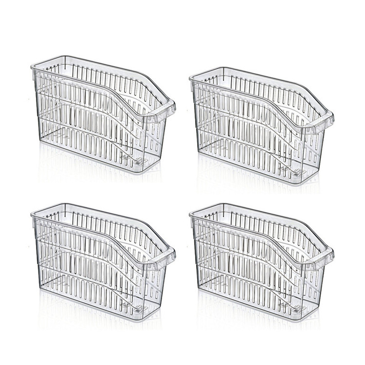 سبد نظم دهنده یخچال هوبی لایف مدل Origamix کد 031062 بسته 4 عددی