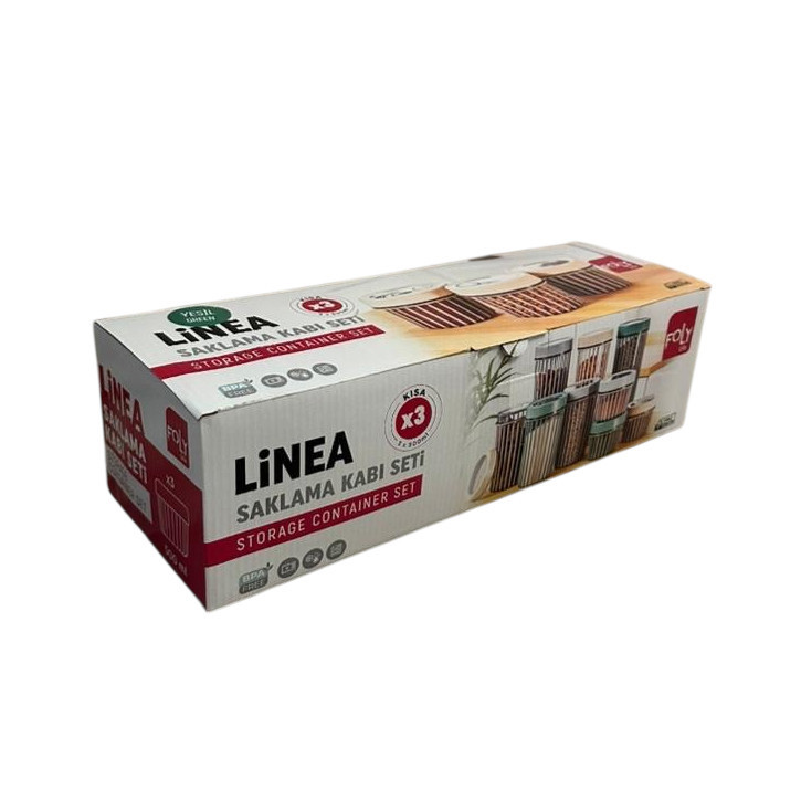 بانکه فولی لایف مدل Linea کد BNM-4177 بسته 3 عددی