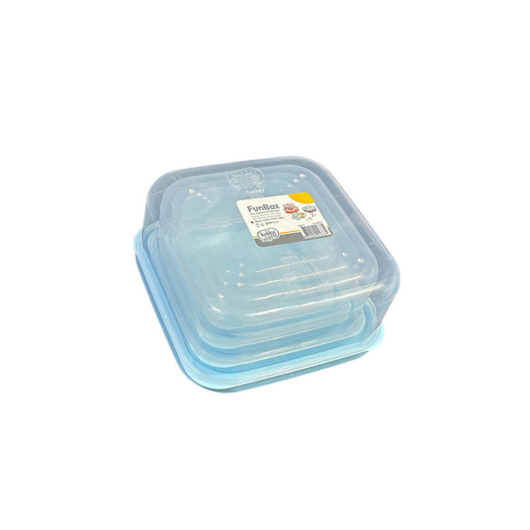 ظرف نگهدارنده هوبی لایف مدل Funbox کد 020979 بسته 4 عددی